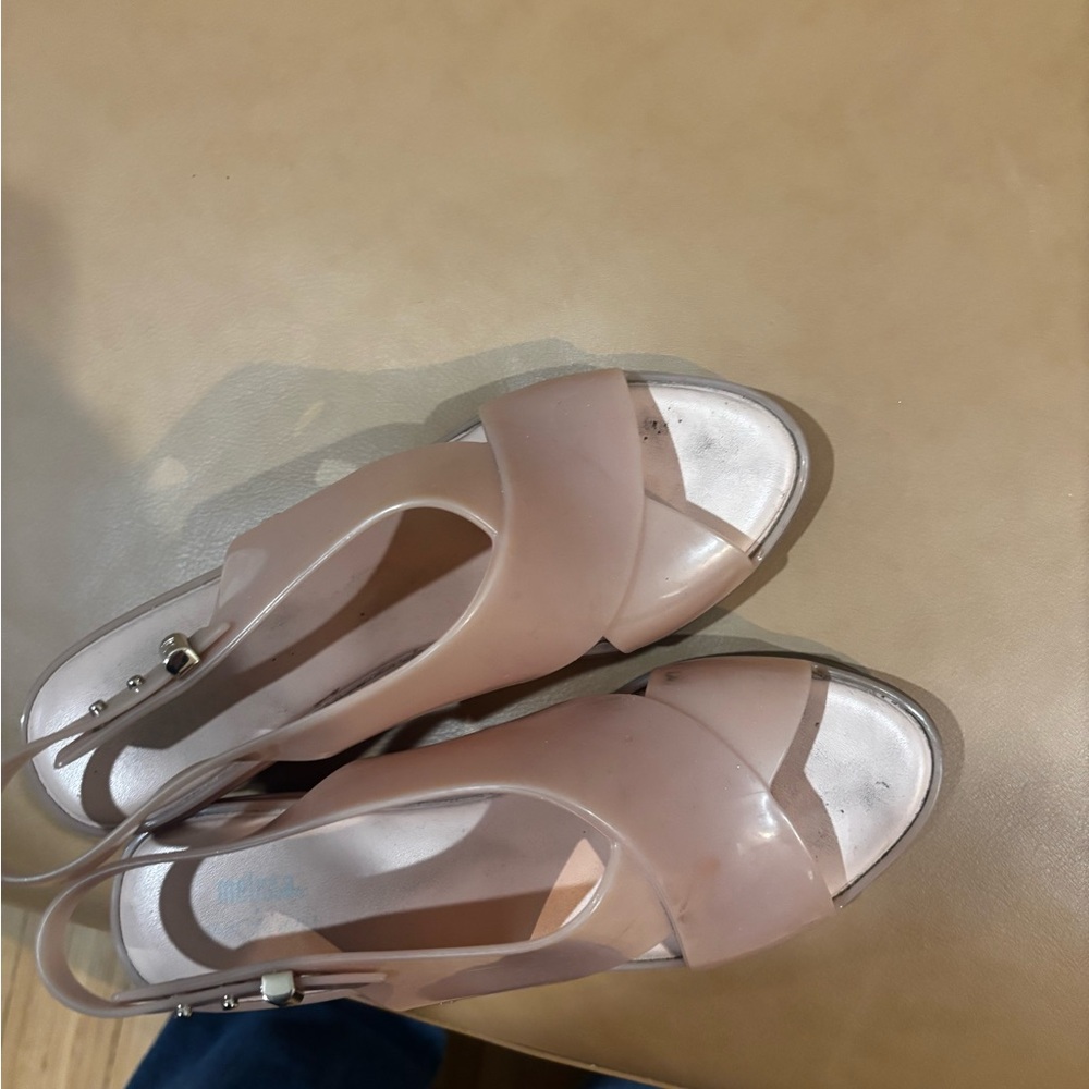 Melissa blush shoes